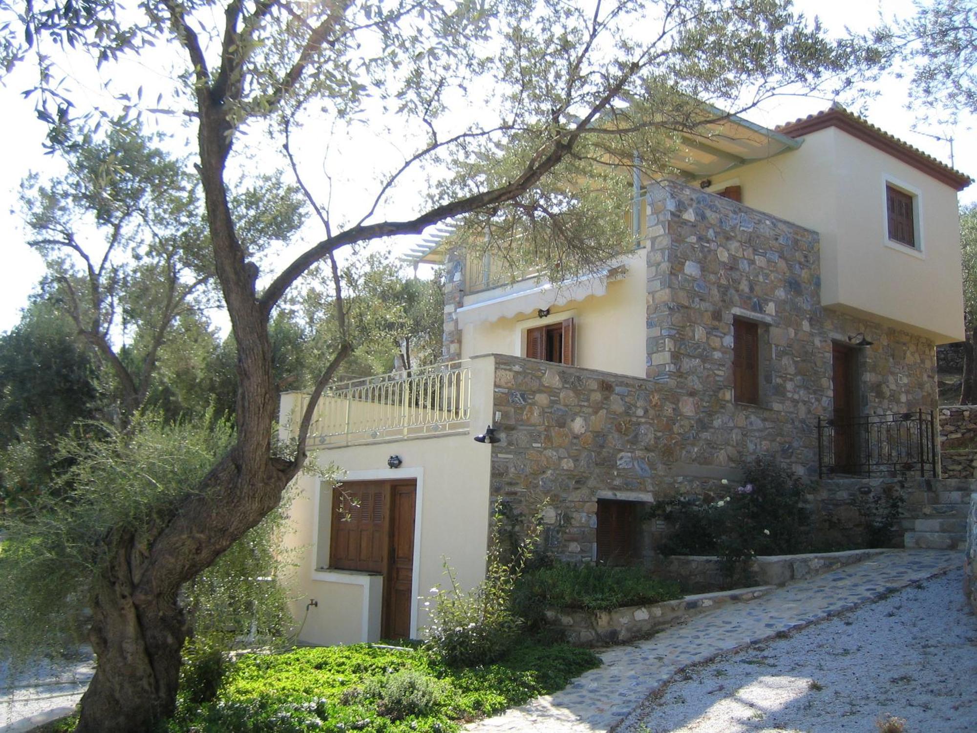 Gera'S Olive Grove - Elaionas Lesvou Hotell Marmaro  Eksteriør bilde