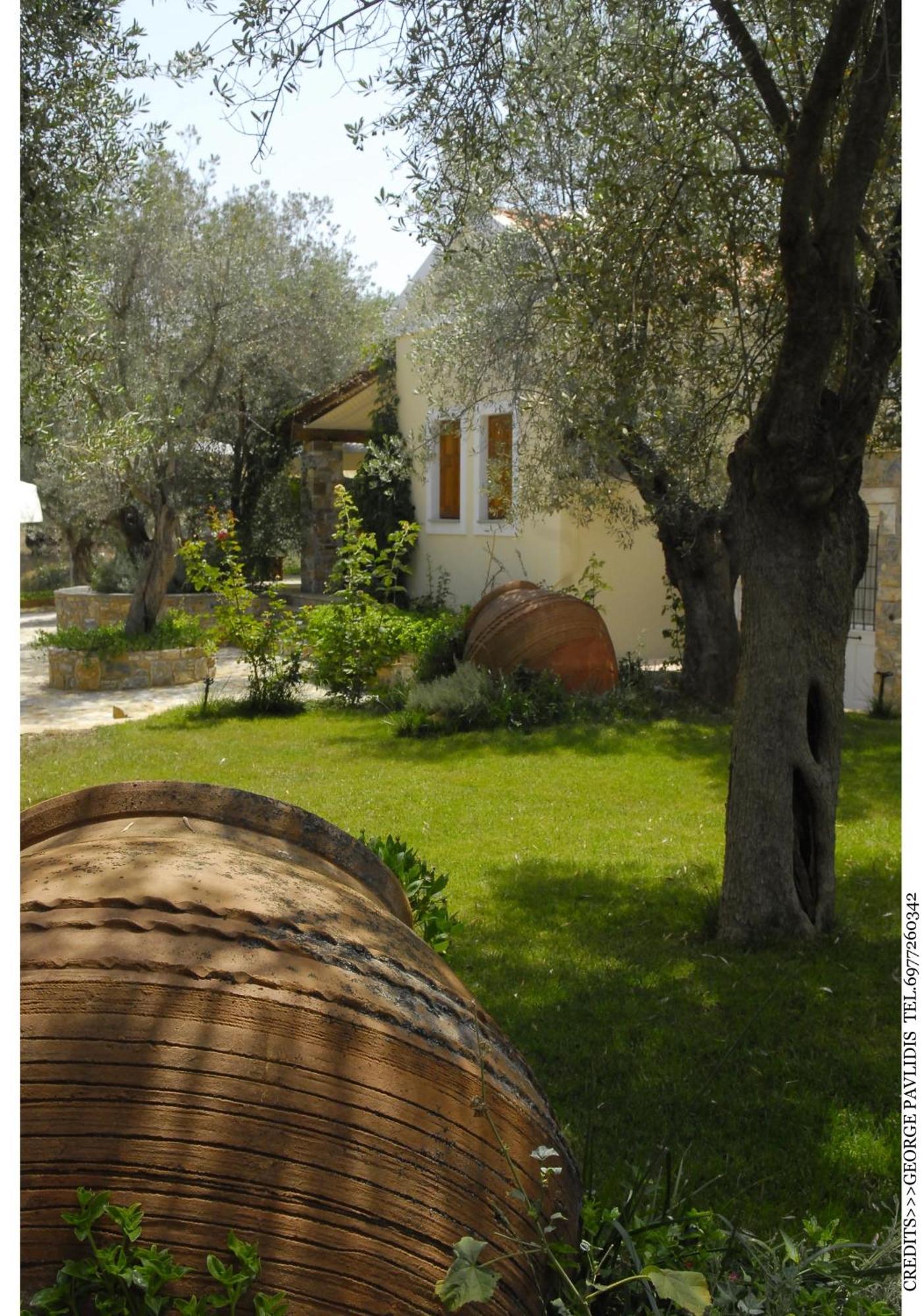 Gera'S Olive Grove - Elaionas Lesvou Hotell Marmaro  Eksteriør bilde