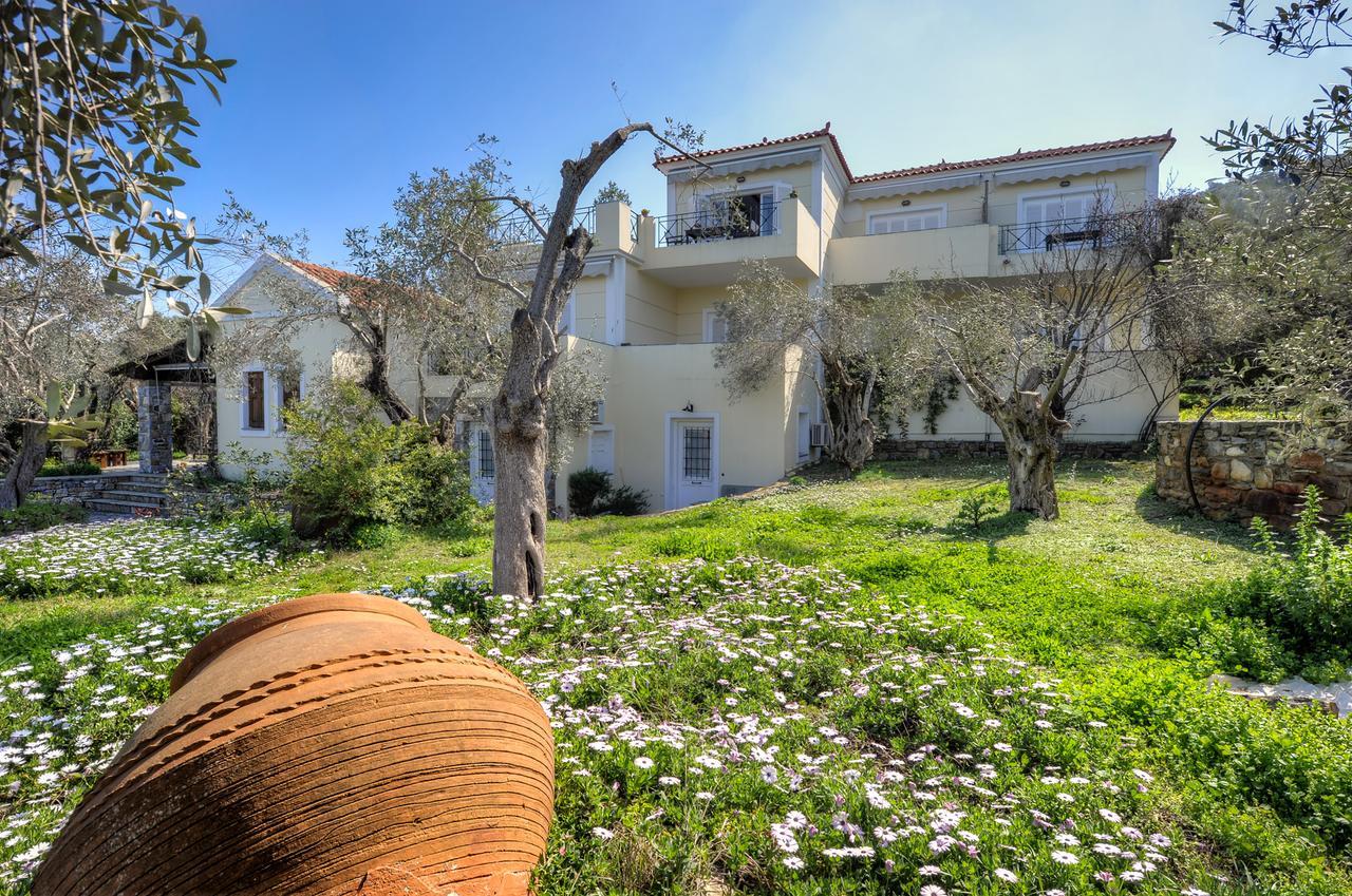 Gera'S Olive Grove - Elaionas Lesvou Hotell Marmaro  Eksteriør bilde