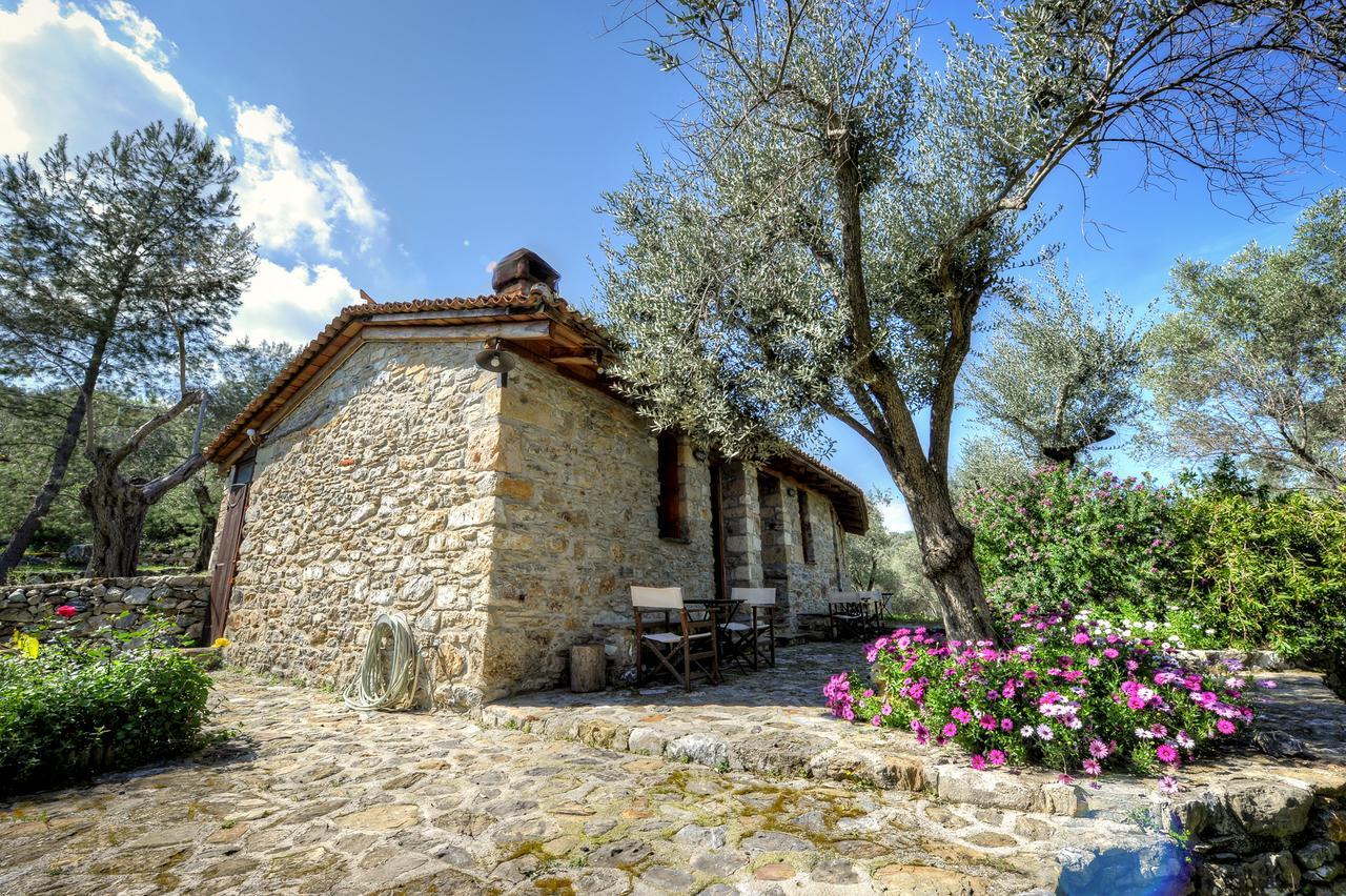 Gera'S Olive Grove - Elaionas Lesvou Hotell Marmaro  Eksteriør bilde