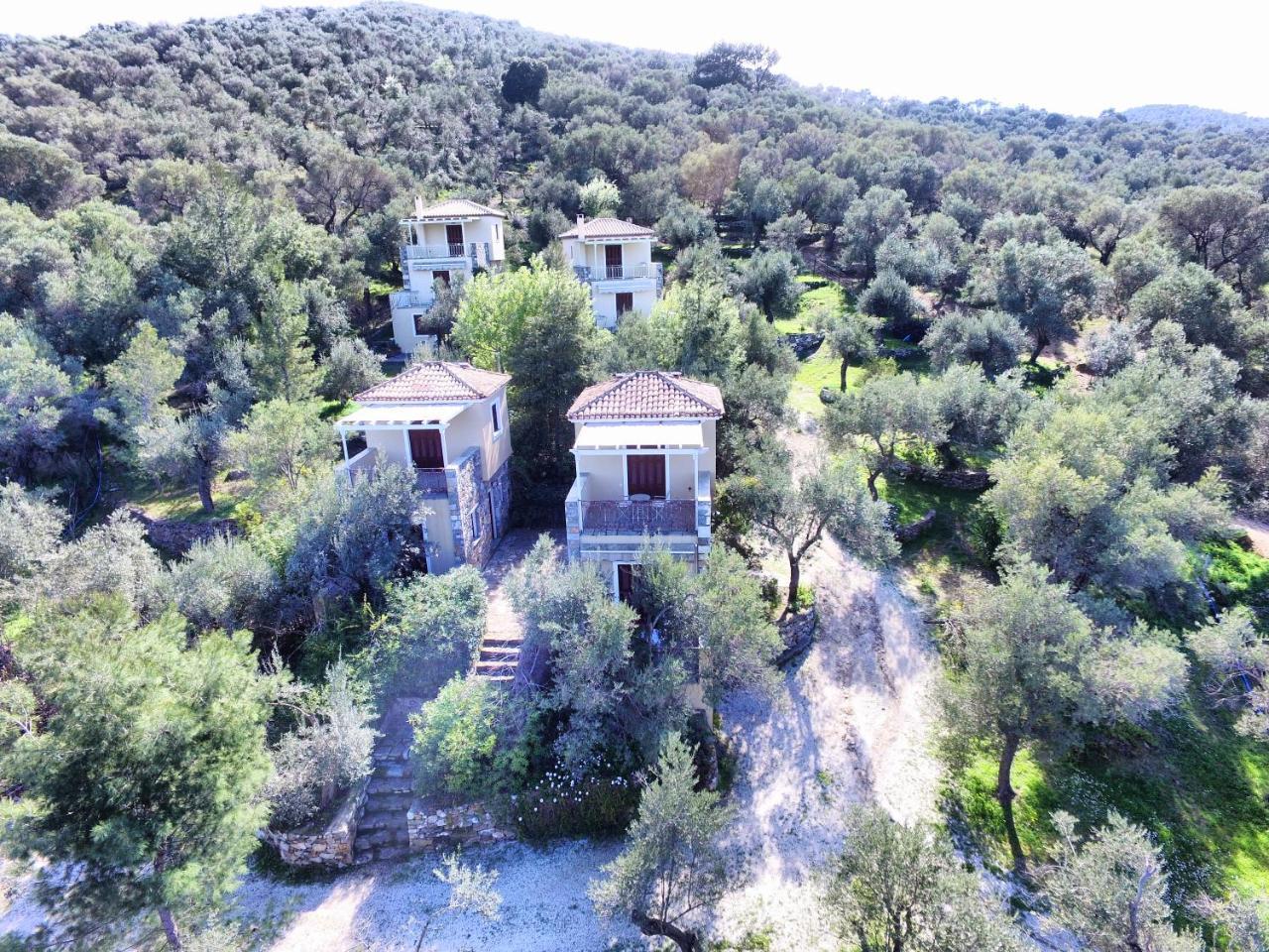 Gera'S Olive Grove - Elaionas Lesvou Hotell Marmaro  Eksteriør bilde